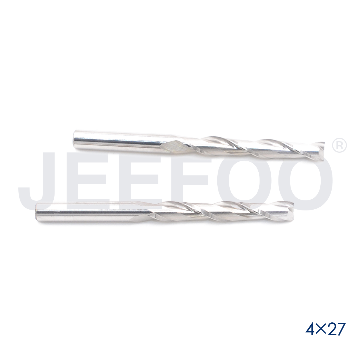 4x27 double flute CNC cutting tool