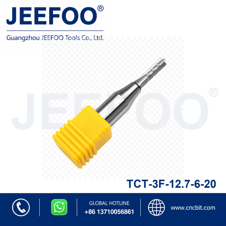 12.7x6x20 3-Flute TCT Straight Cutter product image