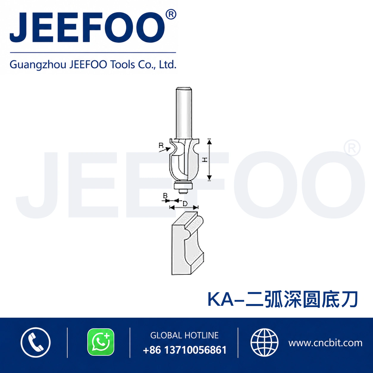 KA Architectural Streamline Decorative Cutter schematic product image