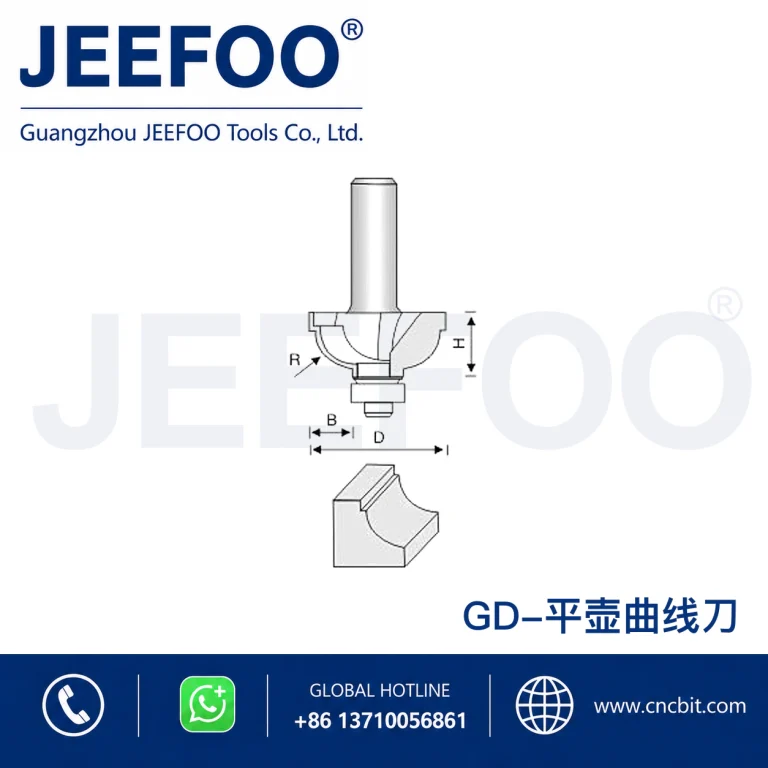 GD Bow Arc Cutter schematic product image