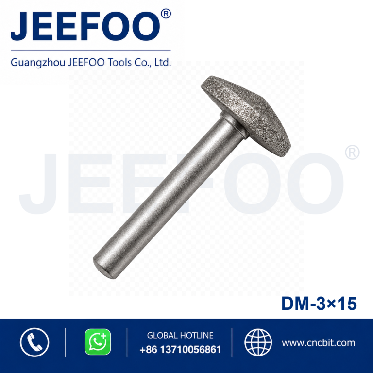 3×15 Brazed Diamond Stone Carving Bit
