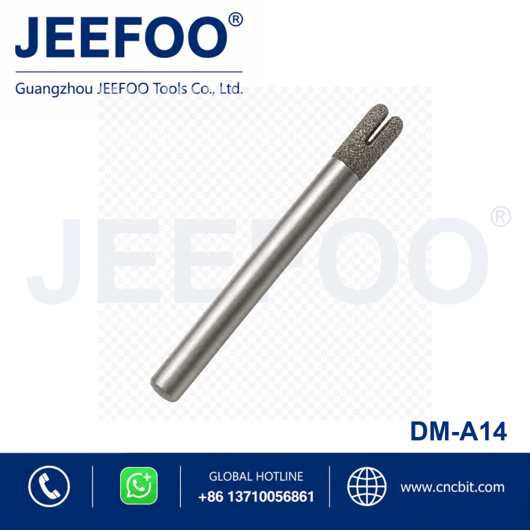 6mm Brazed Diamond Flat Bottom Grooving Bit