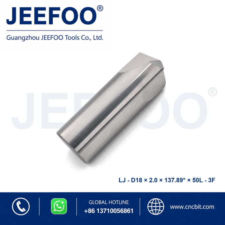 18x2.0x137.89Dx50L Chamfering Cutter for Aluminum for aluminum machining