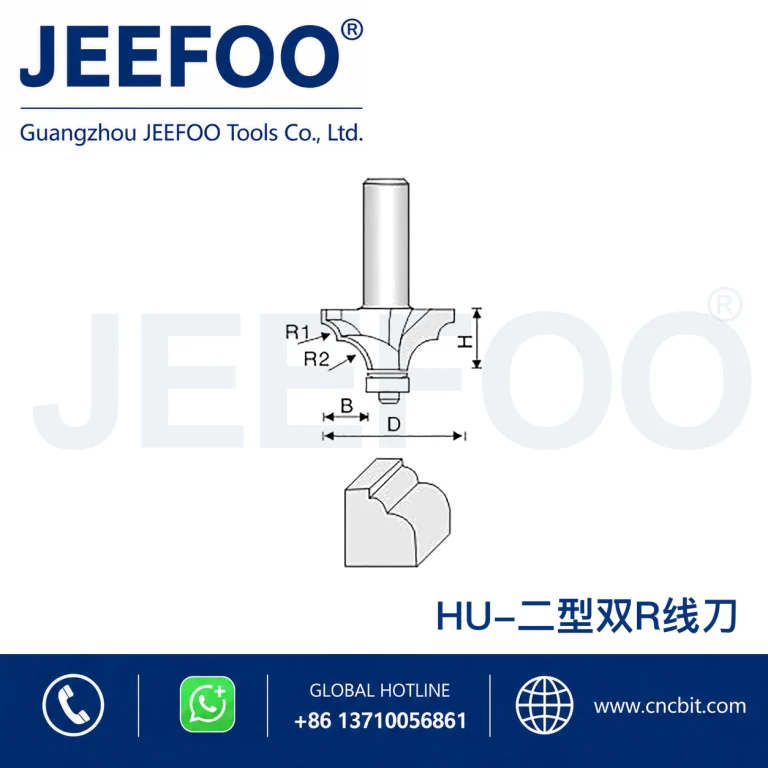 HU Classical Linear Decorative Cutter schematic product image