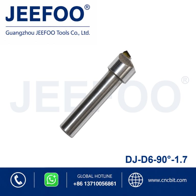6×90 Degree x1.7 Natural Diamond High Polish Engraving Bit