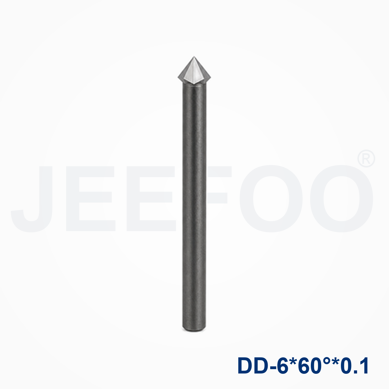 6x60x0.1 Diamond Four Face Engraving Bit detail 2