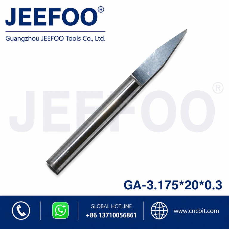 3.175*20degree*0.3 flat bottom engraving carbide bits,cnc router bit /end mill,for Acrylic,PVC,double plate engraving bits