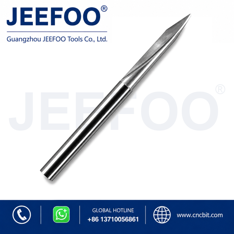 Long Cel Single Straight Flute Flat Bottom Router Bits