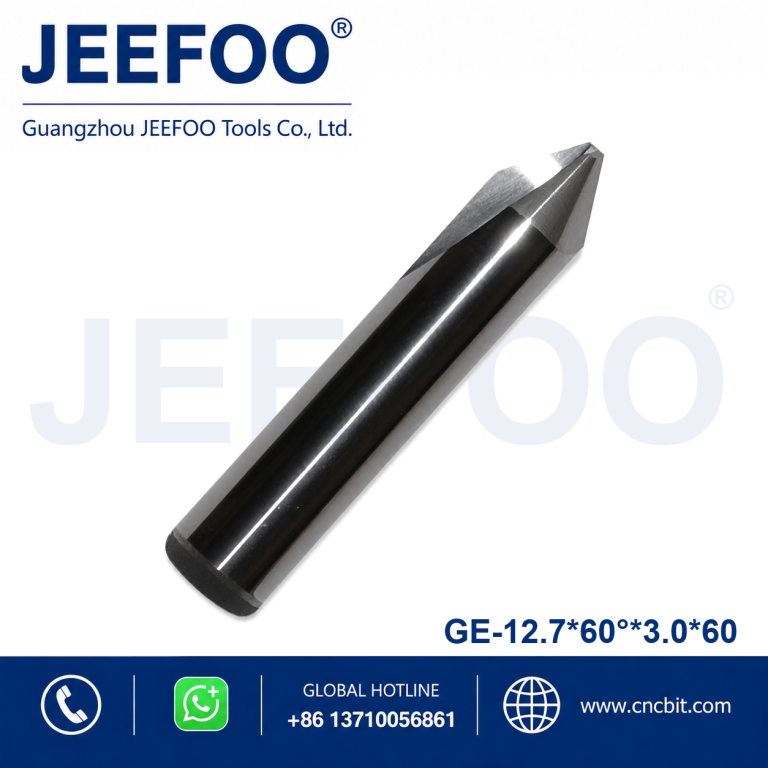 12.7x60x3.0x60 Tungsten Steel Double-Edged Dagger and Taper Flat End Mill