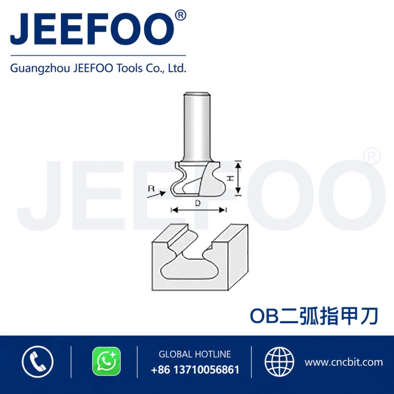 OB Nail-Shaped Line Cutter schematic product image