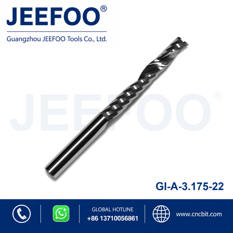 3.175×22 One Flute Super Solid Milling Cutter,Drill Bits,Carbide End Mill,CNC Tools Bits