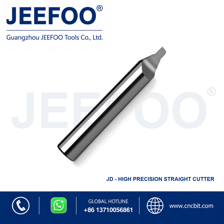High Precision One Spiral Straight Cutter for Acrylic Lens Machining