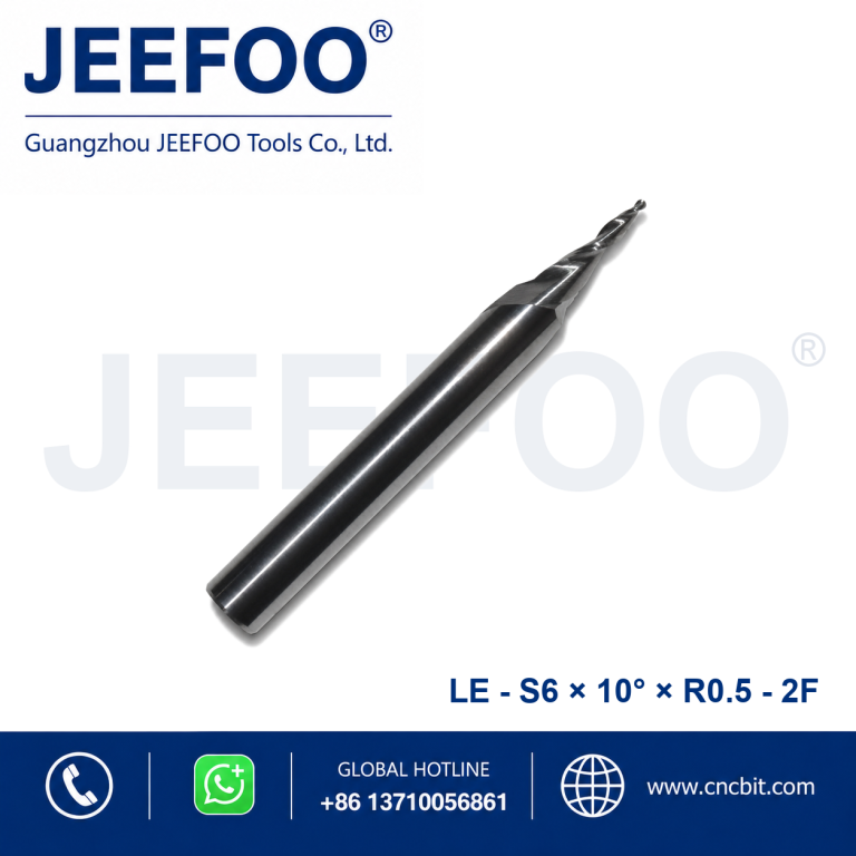 6xOneSide10DxR0.5 Aluminum Relief Carving Engraving Bit for aluminum machining
