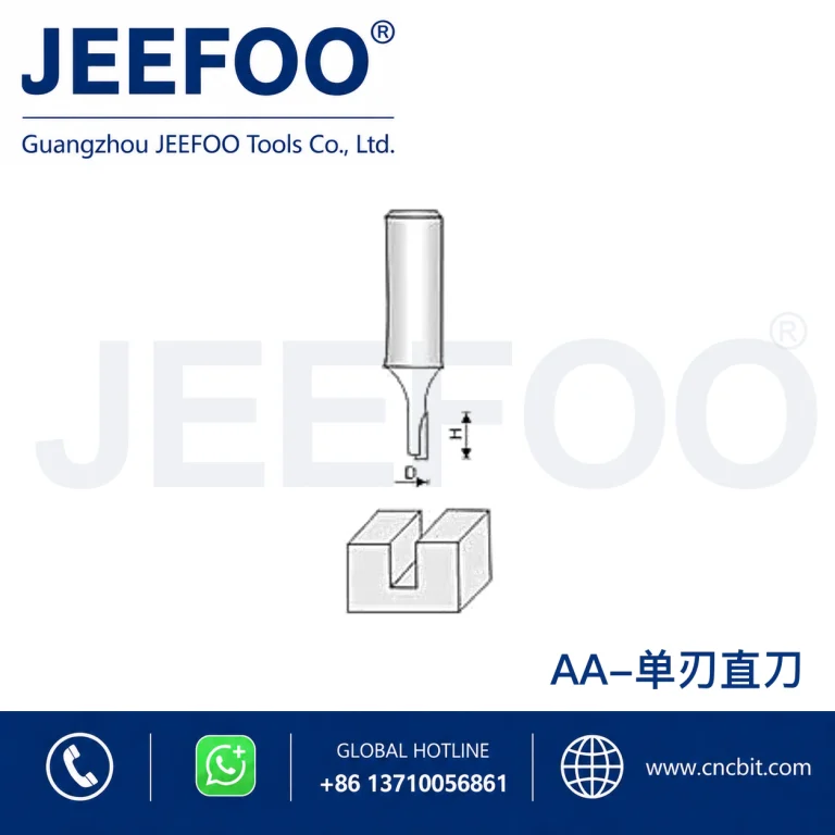 AA Straight Drill Cutting Tool schematic product image