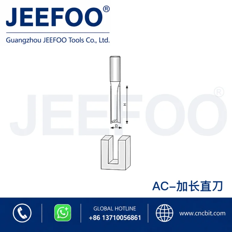 AC Straight Drill Cutting Tool schematic product image