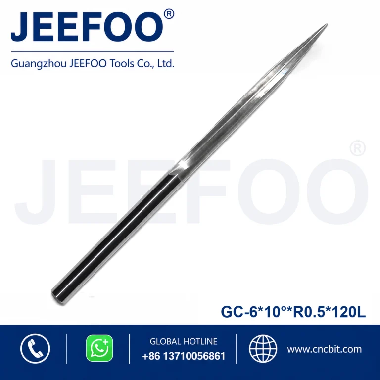 6x10xR0.5x120L Taper Ball End Mill for Fine Wood Engraving