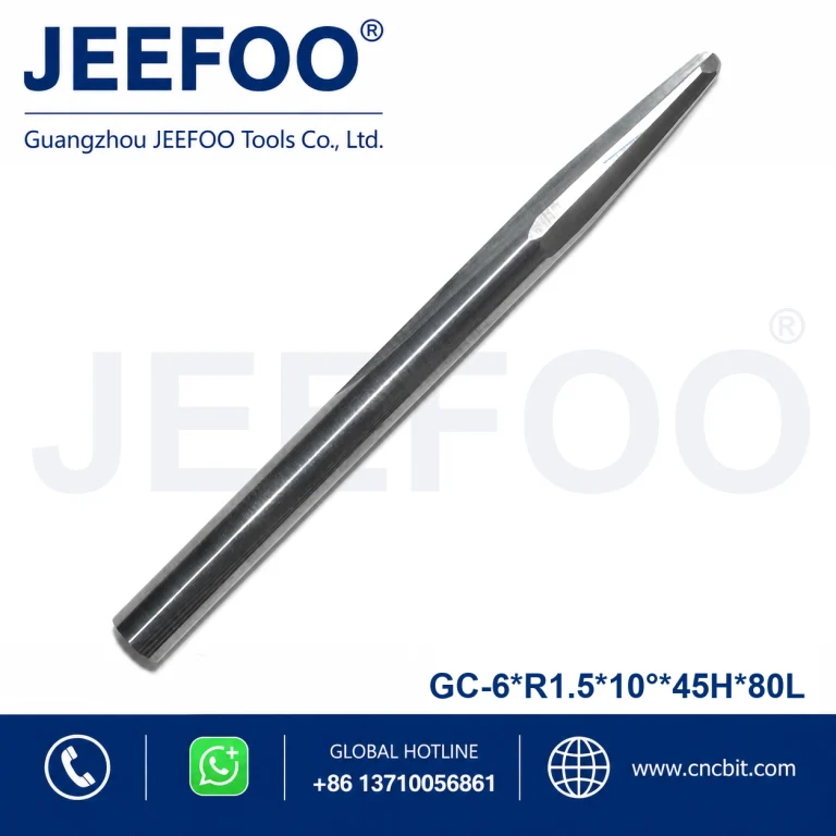 6x45HxR1.5x10x80L Taper Ball Nose Engraving Bit for Detailed Cutting Taper Ball End Mill