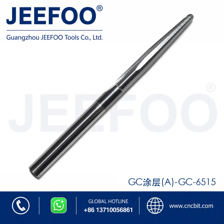 GC-6515 2 Flutes Taper Ball End Mill for 3D Relief Engraving