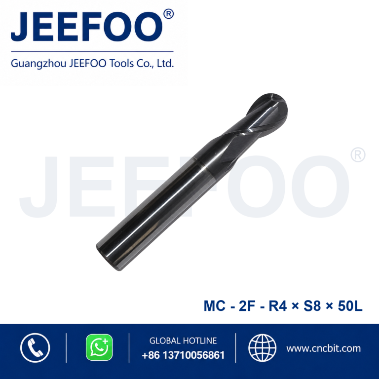 2FxR4x8x50L Solid Carbide Ball Nose End Mill for metal machining