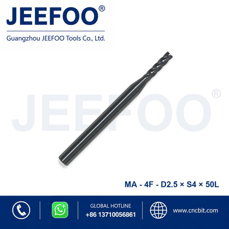 4Fx2.5x4x50L Solid Carbide Square End Mill for metal machining