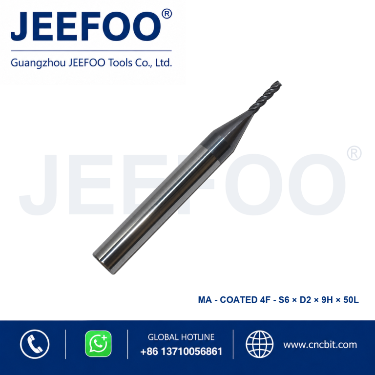 Coatedx6x2x9x50L Solid Carbide Square End Mill for metal machining