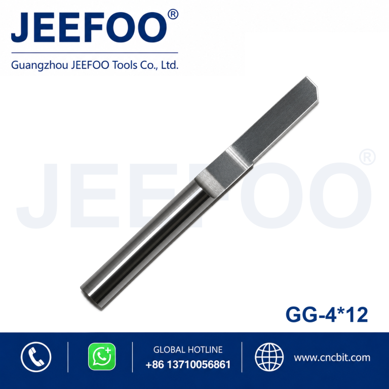 4x12 Solid Carbide Half Straight Cutting Bit