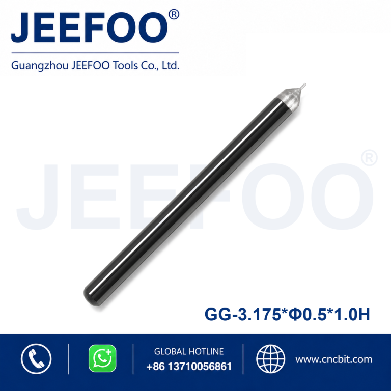 3.175x0.5x1.0 Micro Half Straight Bit for Fine CNC Work