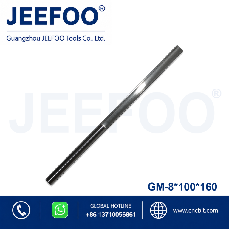 8x100x160 Two flute straight cutte CNC Solid carbide two straight flute bits CNC router bits A Series