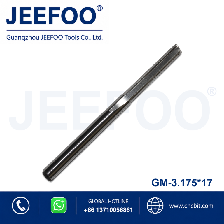 3.175×17 Carbide Tungsten Double Flute Straight Bit milling cutter cnc router bits