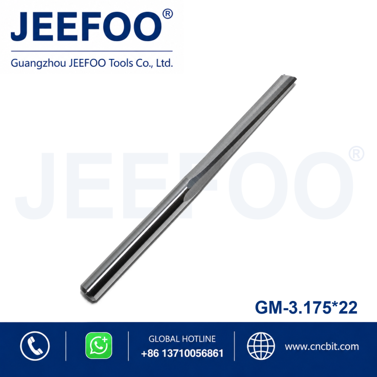 3.175×22 Carbide Tungsten Two Flute Straight Router Bits milling cutter cnc router bits