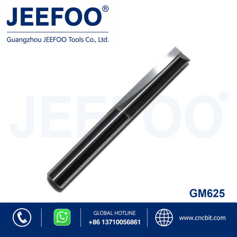 GM625 two straight flutes milling tools cnc router bits for FOAM MDF PVC WOOD double straight cutting bit