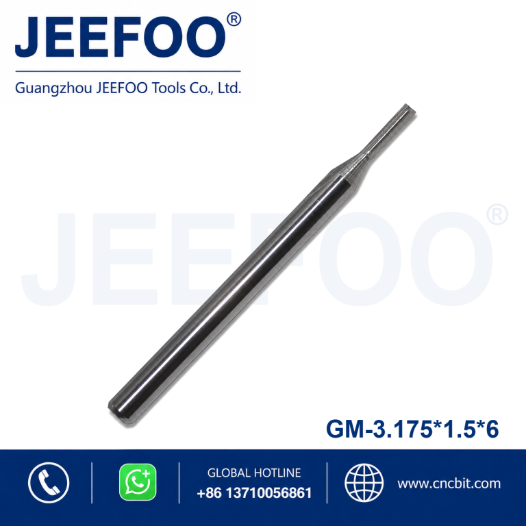 3.175×1.5×6 TungstenCarbidecncroutertools Twotraightrouter end mill for multilayer board,plywood,mdf,foam