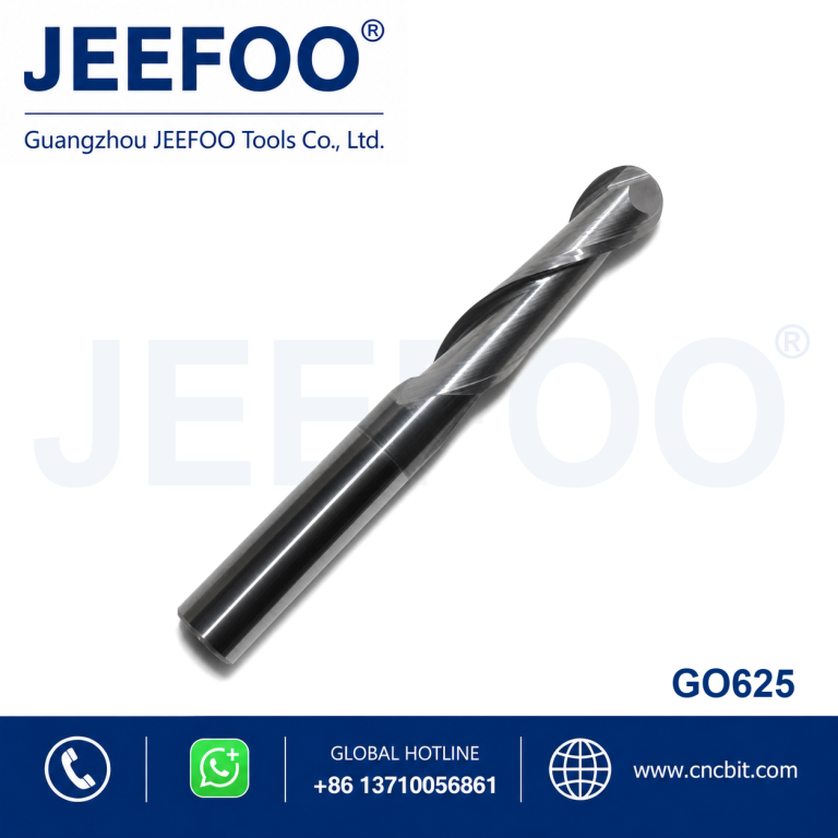 GO625 CNC Ball Nose Router Bit for Wood Plastic and MDF