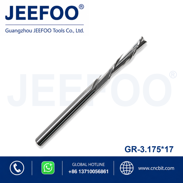 3.175×17 Guangzhou CNC Router Bits CNC Router Cutter Bits Cutting For Cnc Tools MDF Cutter