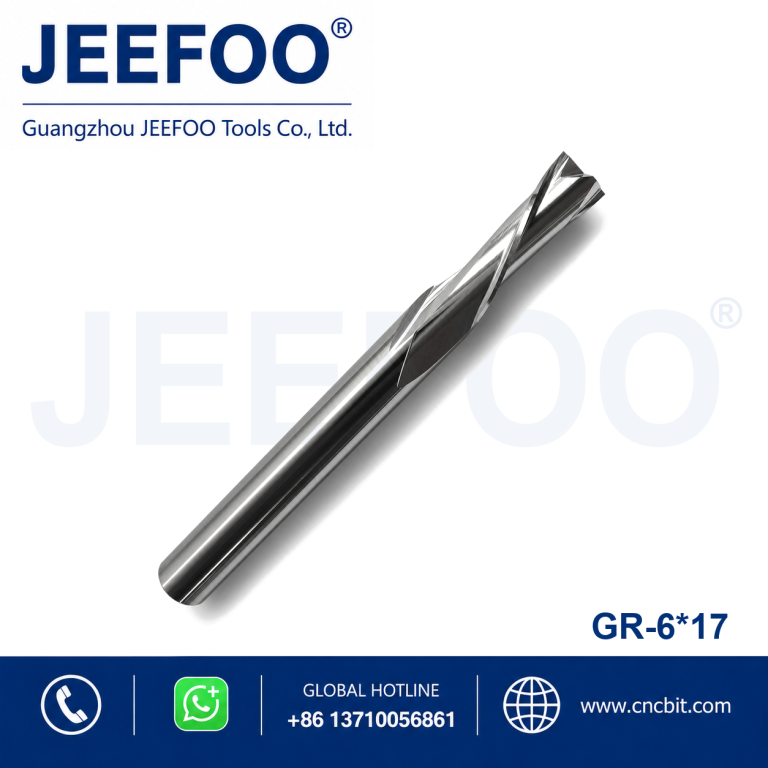 6×17 Router Blade For Wood(Down Cut Two Flute Sprial Bits) MDF Special Bits With Excellent Quality CNC Router Tools Cutter