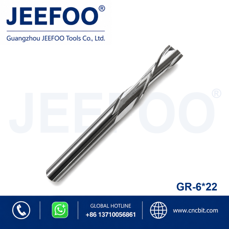6×22 CNC Bits For Advertising Router Machine MDF Cutting Tools