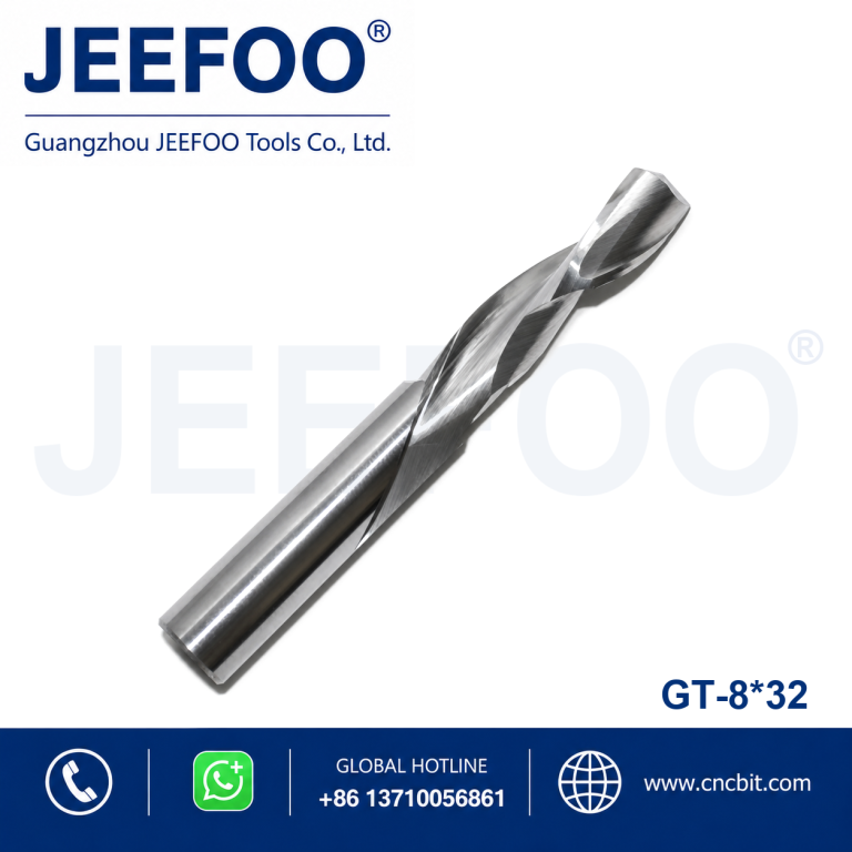 8x32 GT Carbide One Flute Compression Router Bit – CNC Cutting