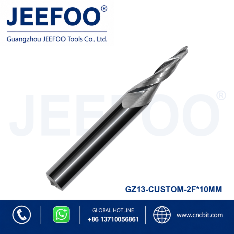 10mm Non-Standard Two Flute Spiral End Mill