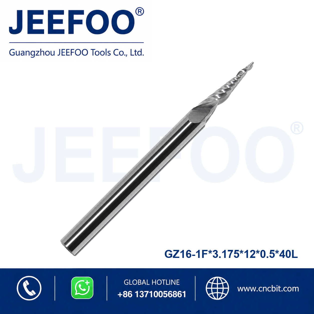 imported single flute taper end mill product details B