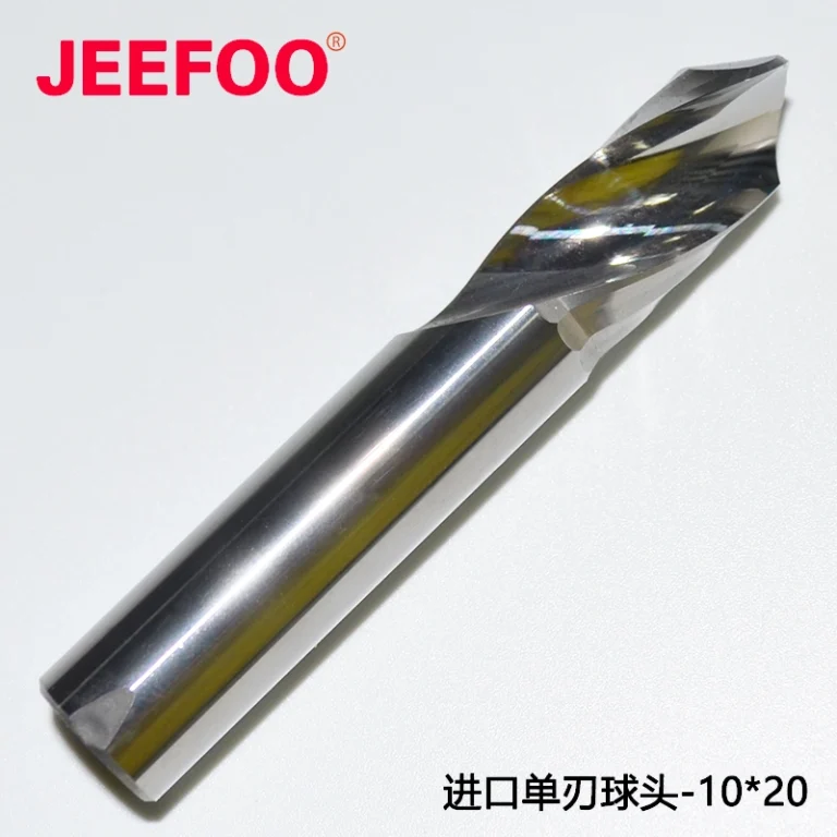 10x20 Imported Single Flute Ball Nose Router Bit