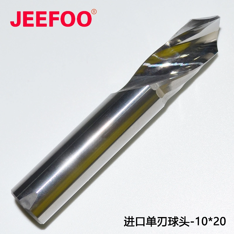 imported single flute ball nose router bit 10x20