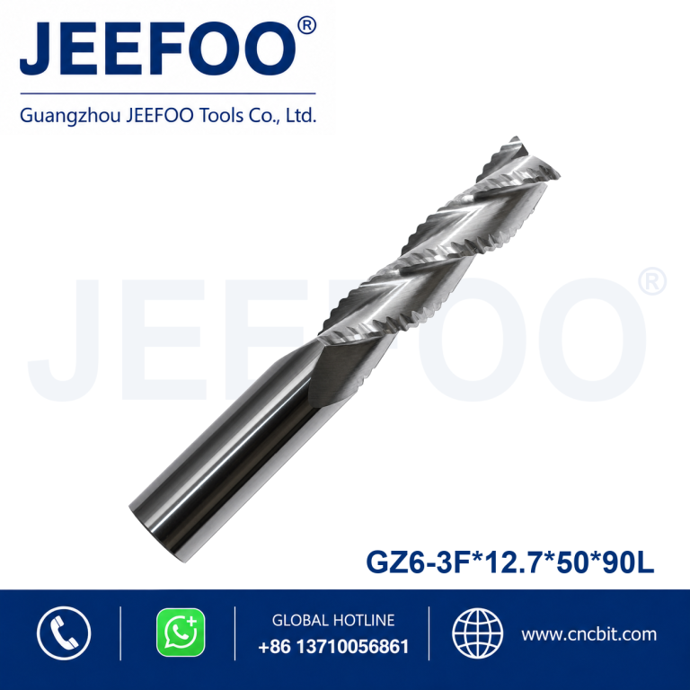 12.7x50x90 CNC Rough Milling Cutter for Metal