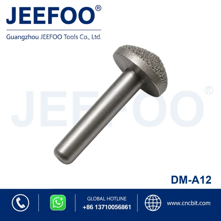 8mm Shank 90 Degree x22mm Brazed Diamond Conical Bit product image