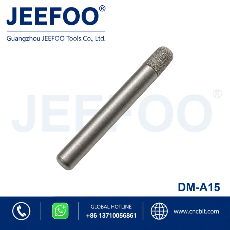8mm Brazed Diamond Flat Bottom Grooving Bit product image
