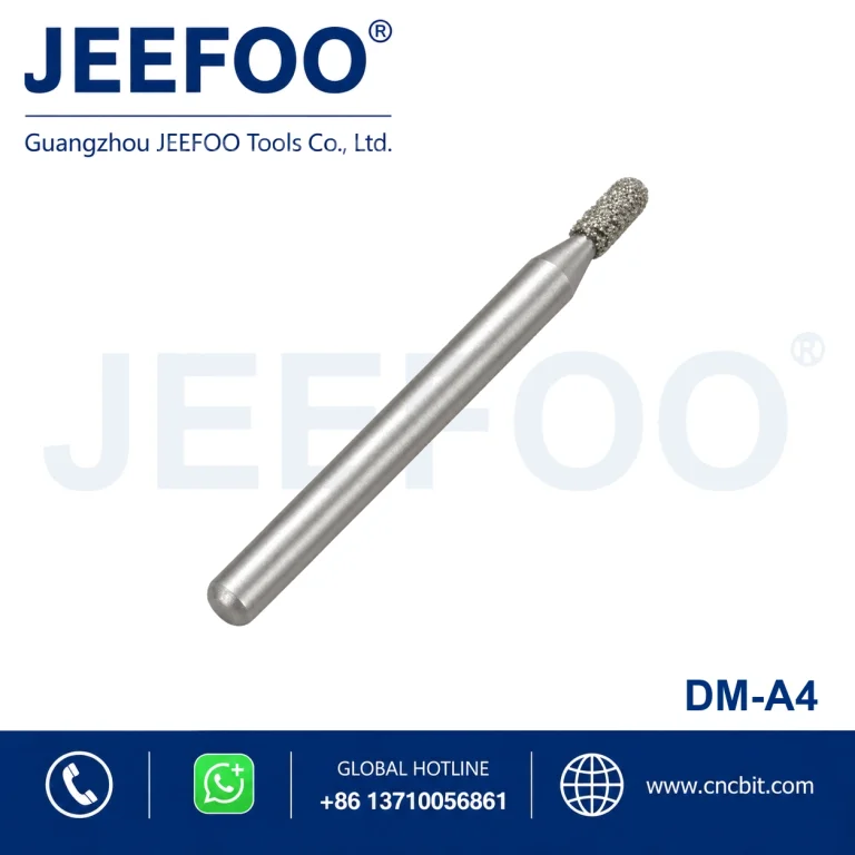 6-to-4mm Brazed Diamond Flat Bottom Stone Bit product image