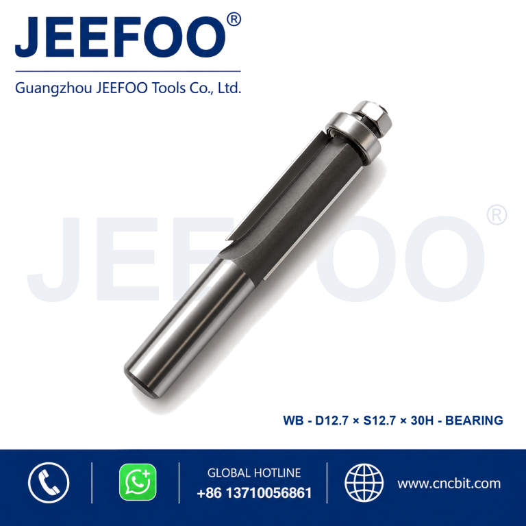 12.7x12.7x30 Bearing Guided Flush Trim Cutter product image